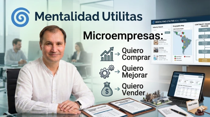 Comunidad global: compra, mejora o vende microempresas